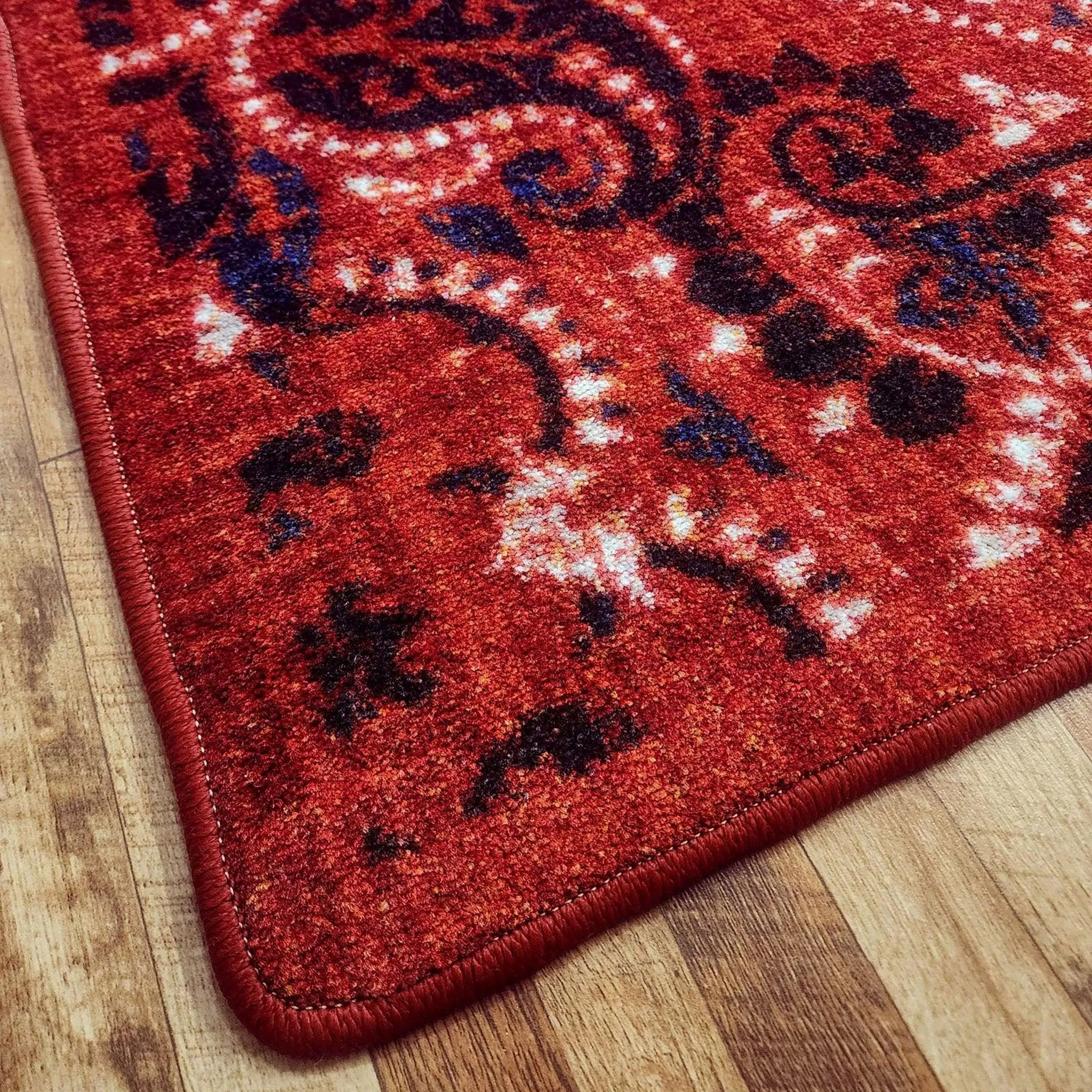 Bandana Rodeo Red Area Rugs