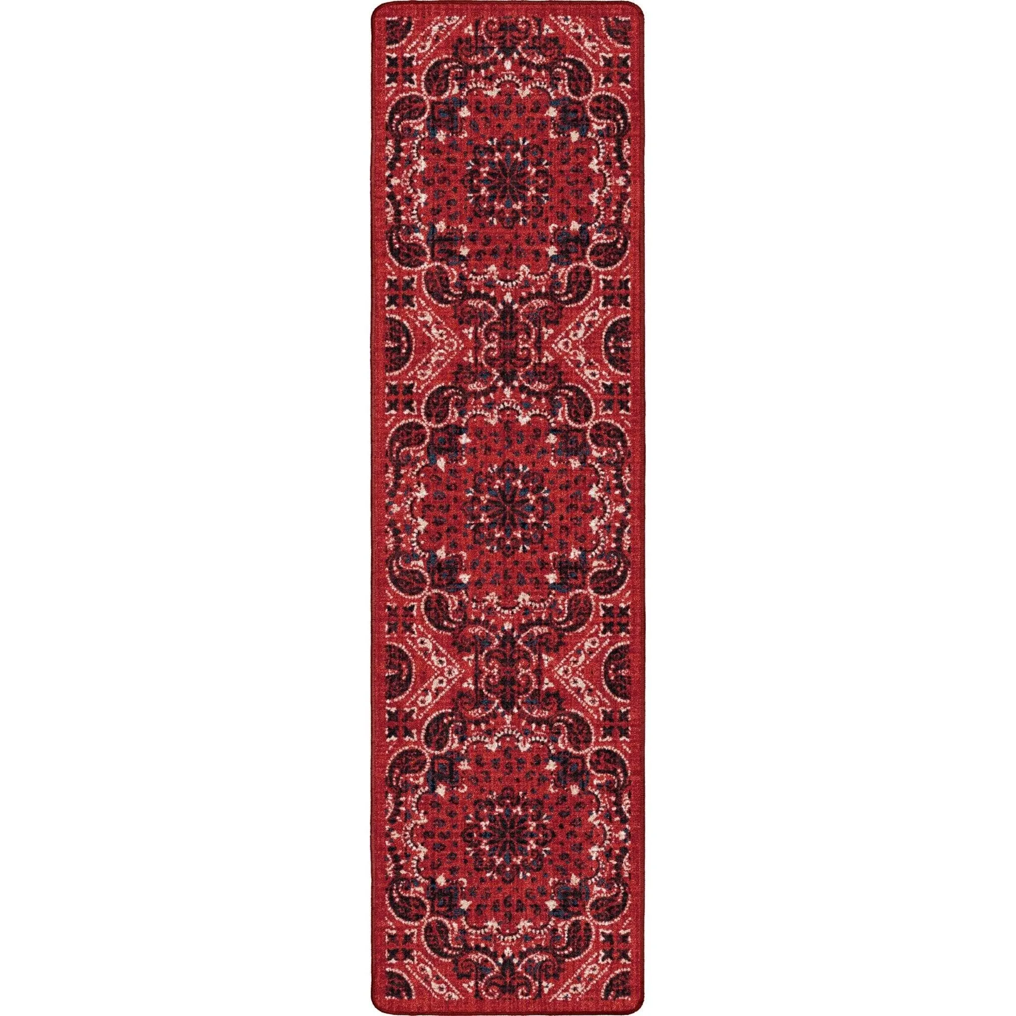 Bandana Rodeo Red Area Rugs