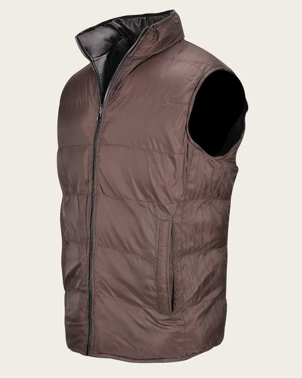 Black padding vest