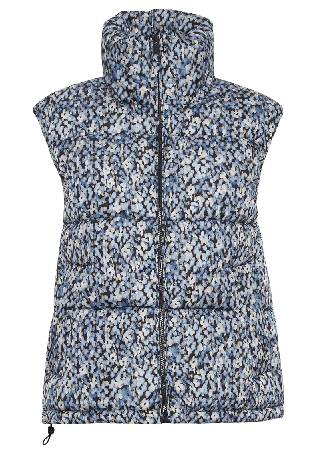 Bomilla Waistcoat - Dusty Blue Flower Mix