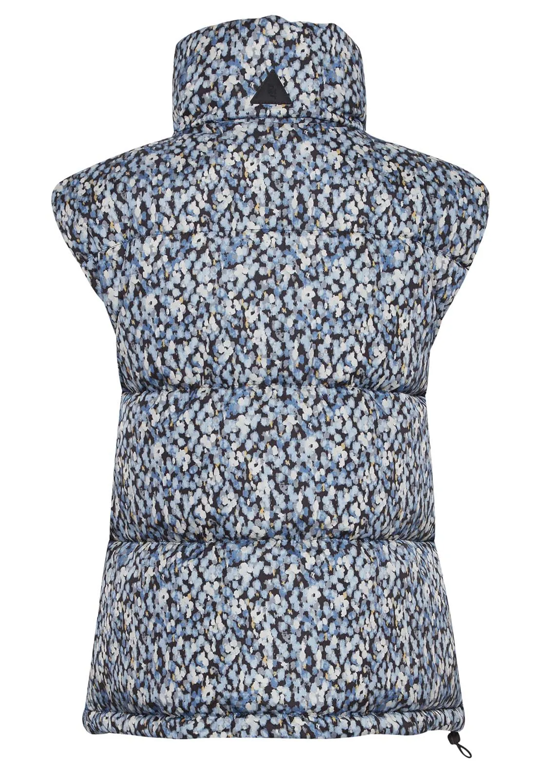 Bomilla Waistcoat - Dusty Blue Flower Mix