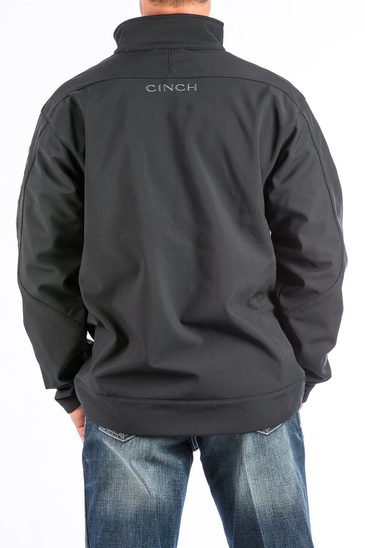 Cinch MWJ1009000 Men's Solid Black Bonded Jacket (Up to 4XL) (SHOP IN-STORES TOO)