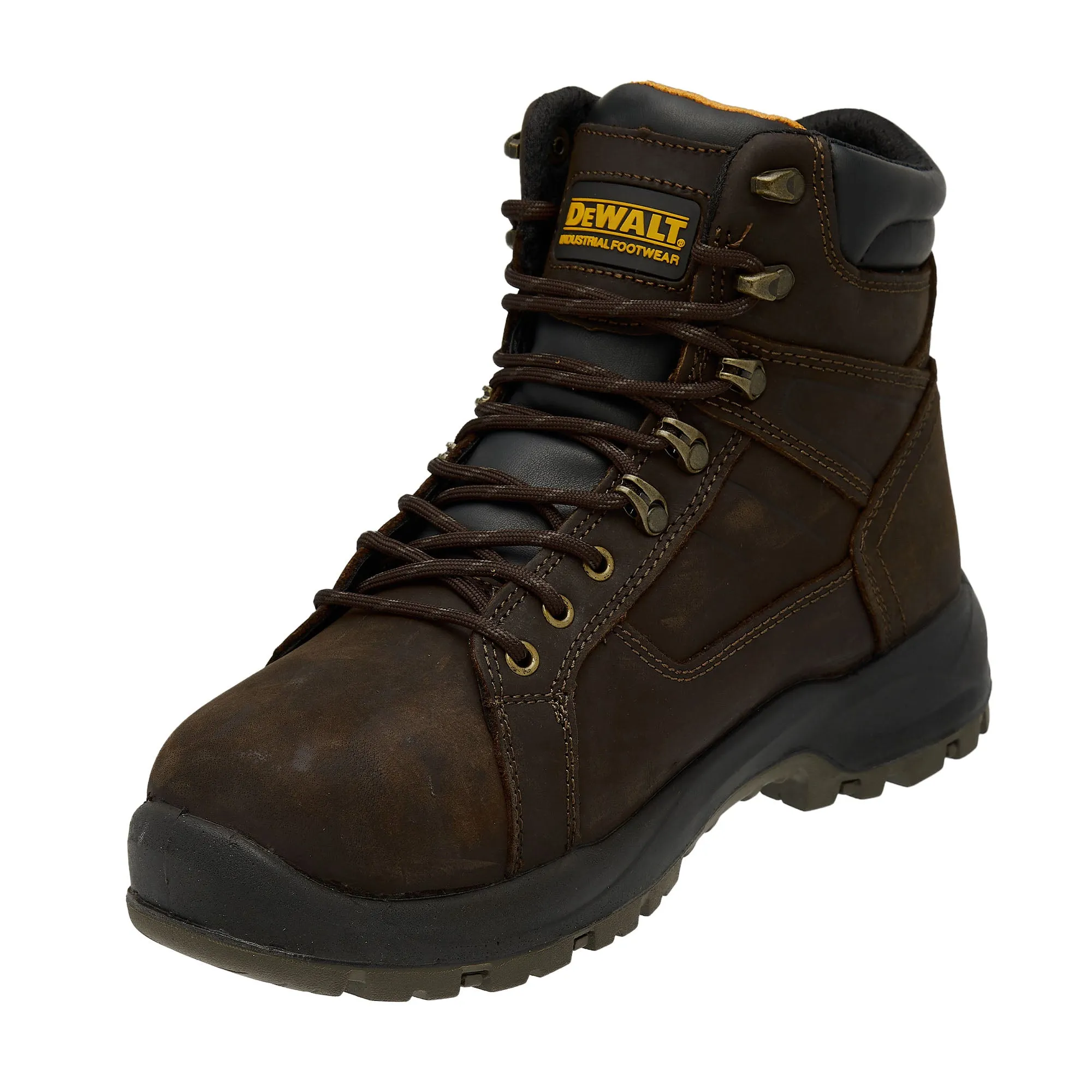 DEWALT Wheeler Men's Waterproof, Leather, Plain Toe Work Boot