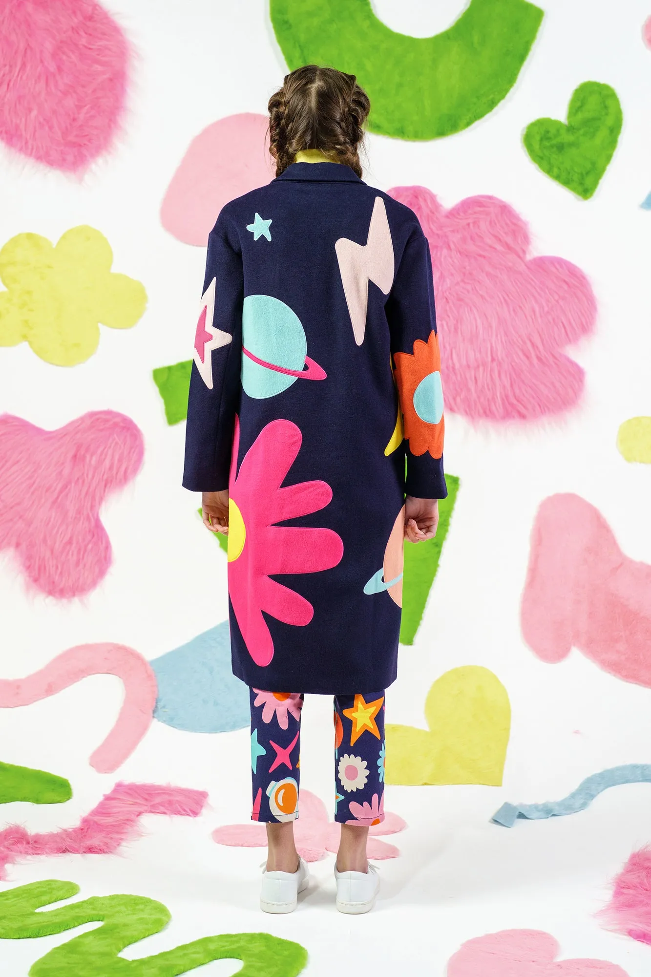 Floral Universe Coat