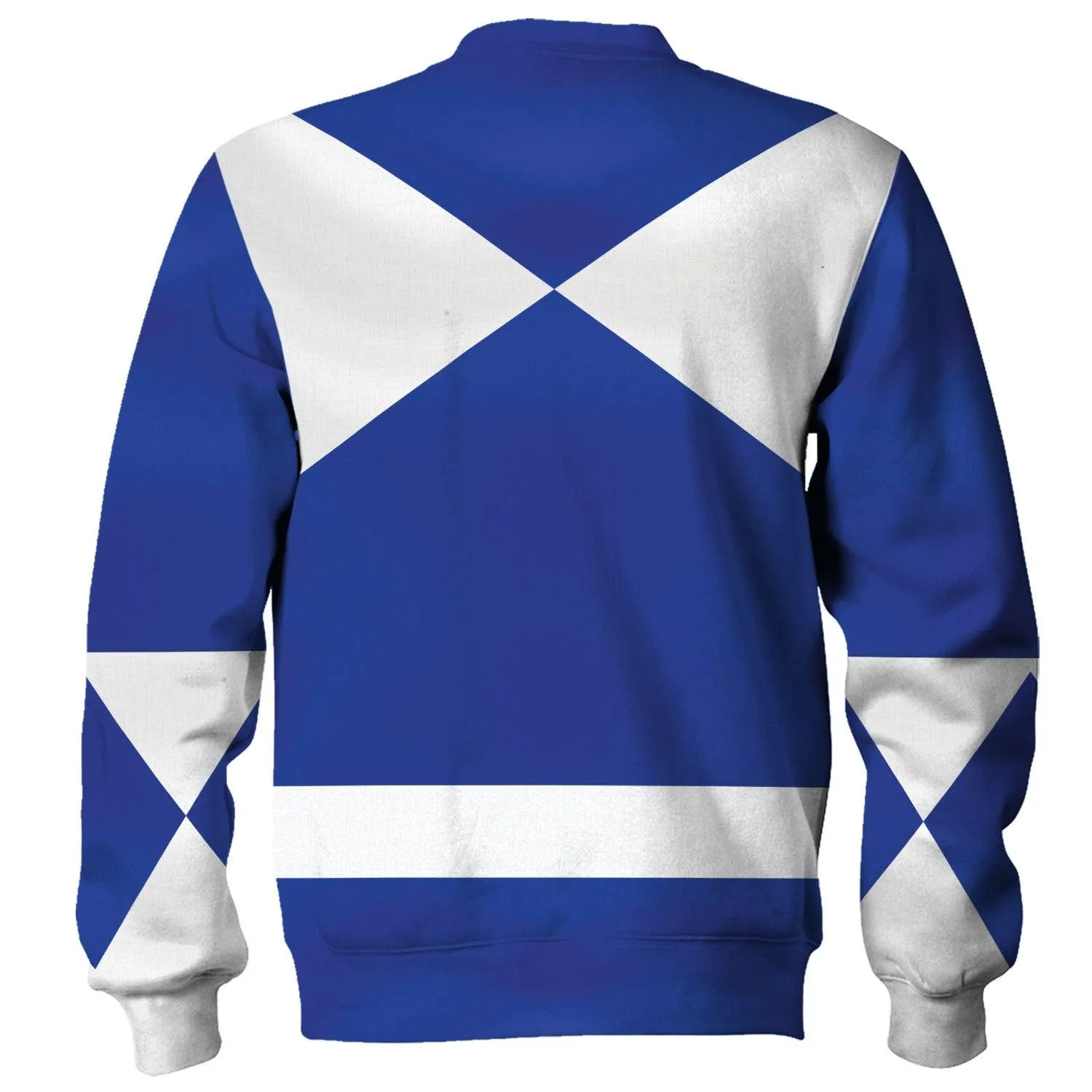 Gearhomie Unisex Tracksuit Hoodies Blue Power Ranger 3D Costumes