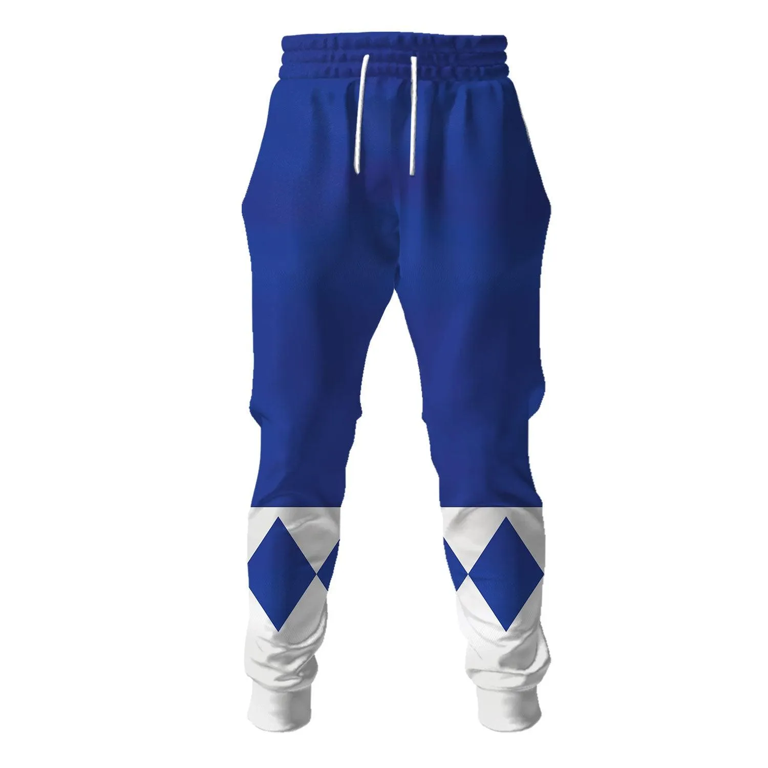 Gearhomie Unisex Tracksuit Hoodies Blue Power Ranger 3D Costumes