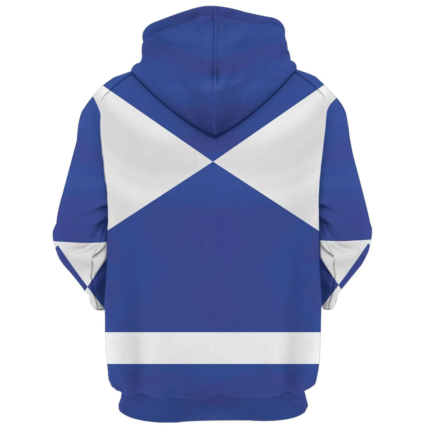 Gearhomie Unisex Tracksuit Hoodies Blue Power Ranger 3D Costumes