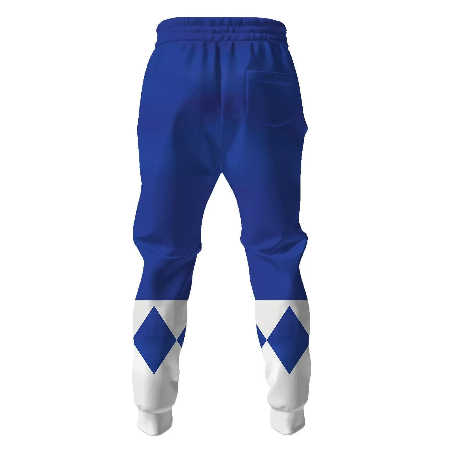 Gearhomie Unisex Tracksuit Hoodies Blue Power Ranger 3D Costumes