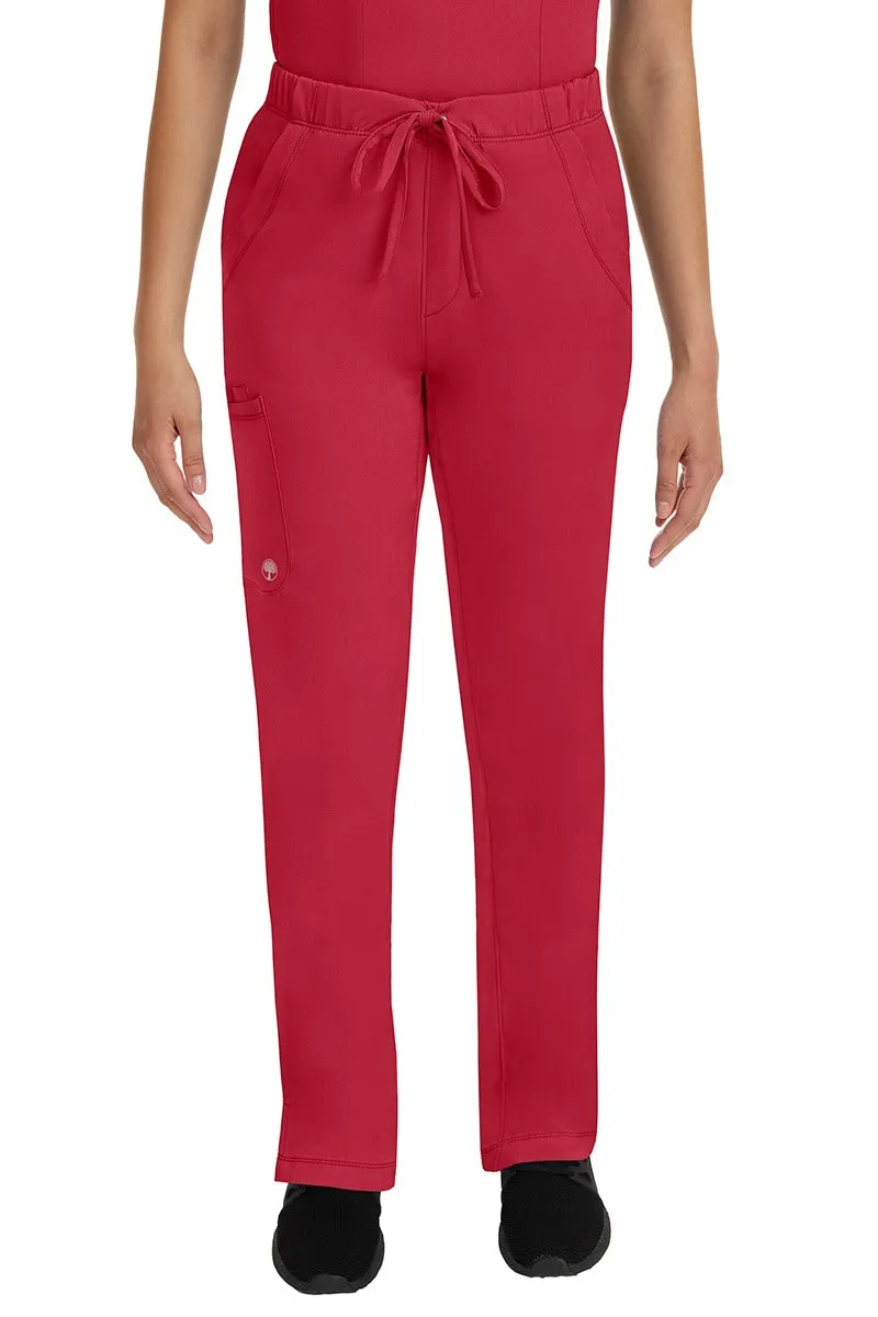 HH Works Women's Scrub Set Monica Top & Tall Rebecca Pant | Red