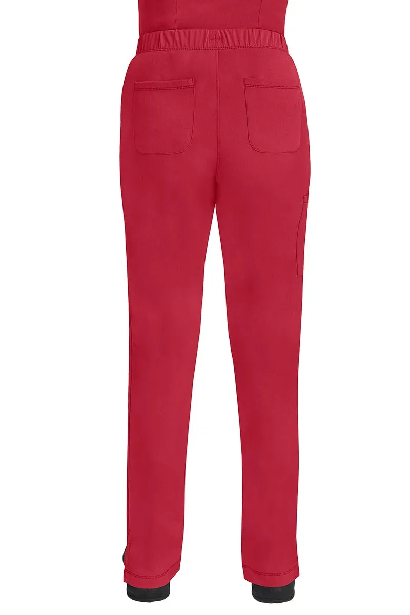 HH Works Women's Scrub Set Monica Top & Tall Rebecca Pant | Red