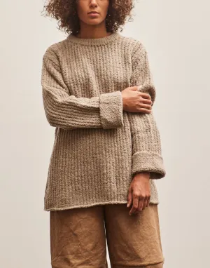 Lauren Manoogian Ladders Crewneck, Taupe