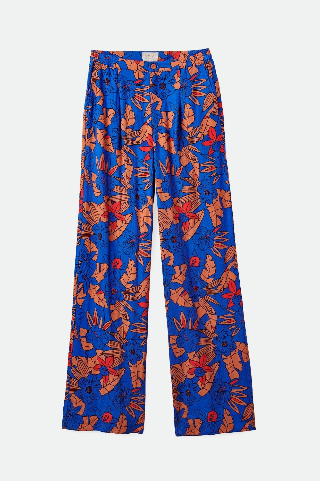 Mercado Linen Pant - Terracotta