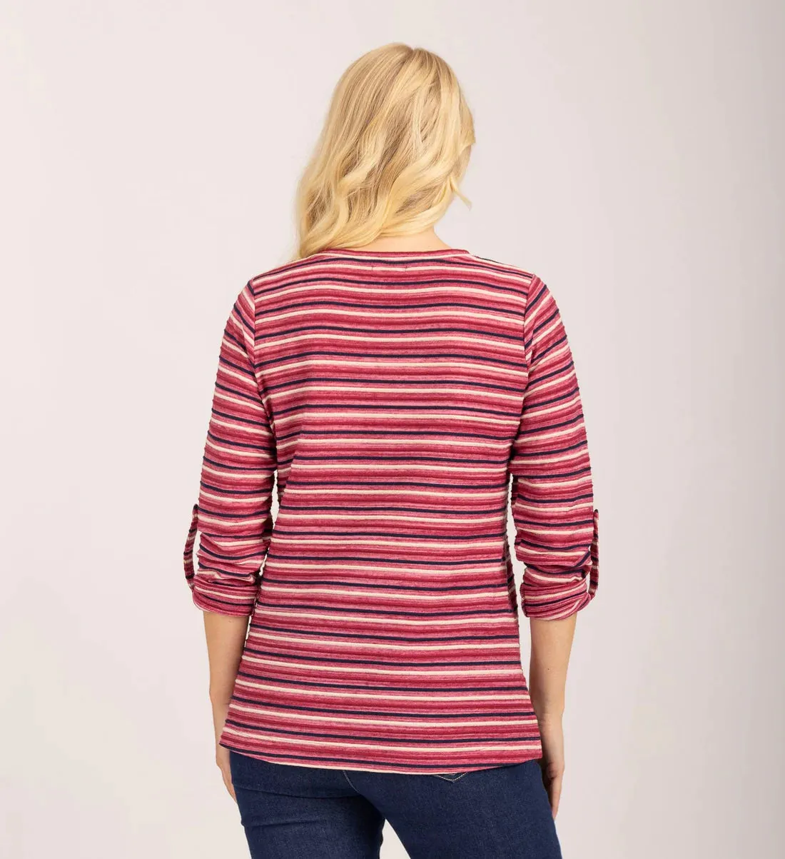 Mudflower Stripe Top