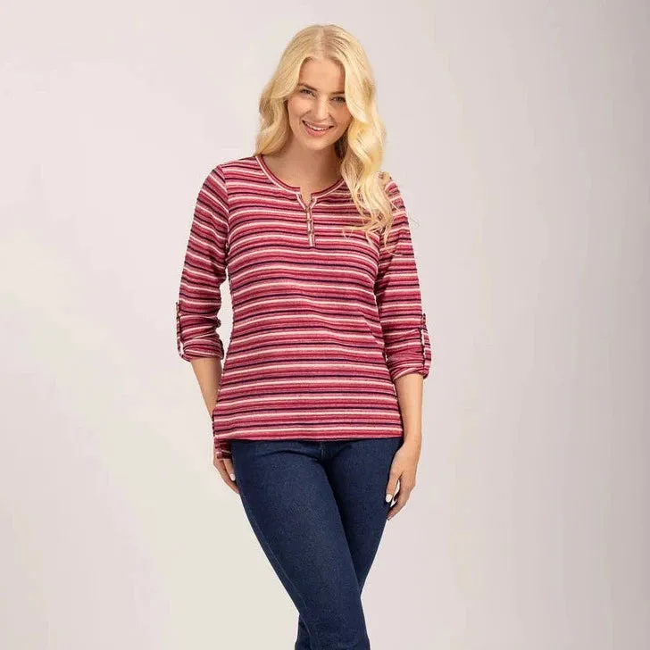 Mudflower Stripe Top