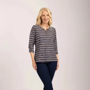 Mudflower Stripe Top