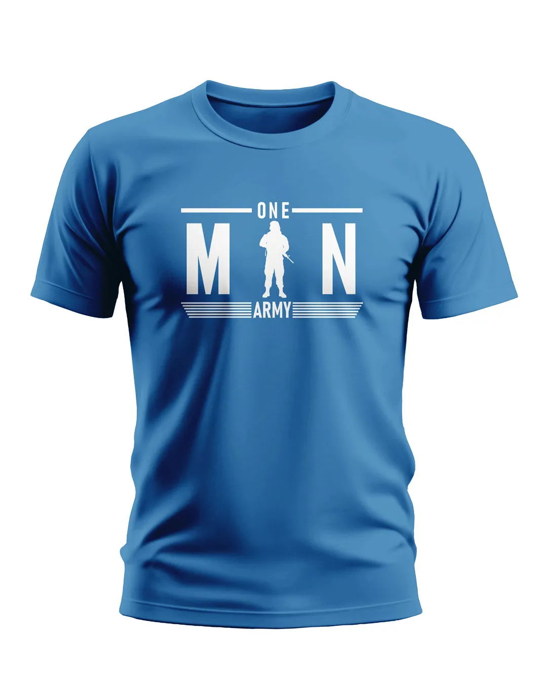 One Man Army Style Soft Cotton T-shirt