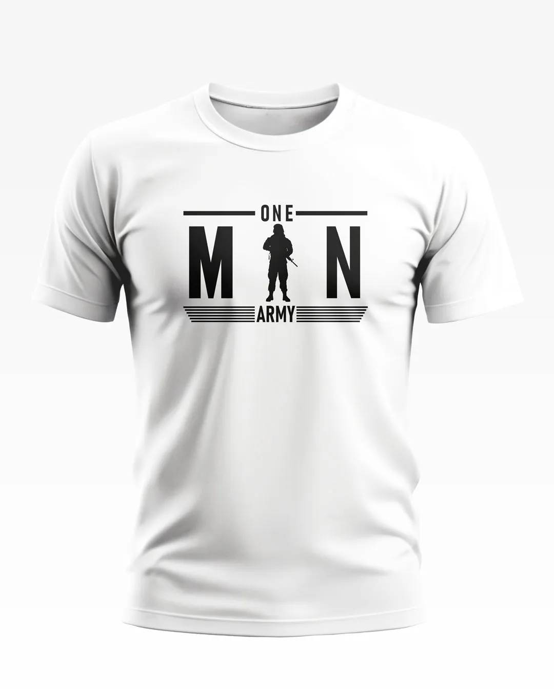 One Man Army Style Soft Cotton T-shirt