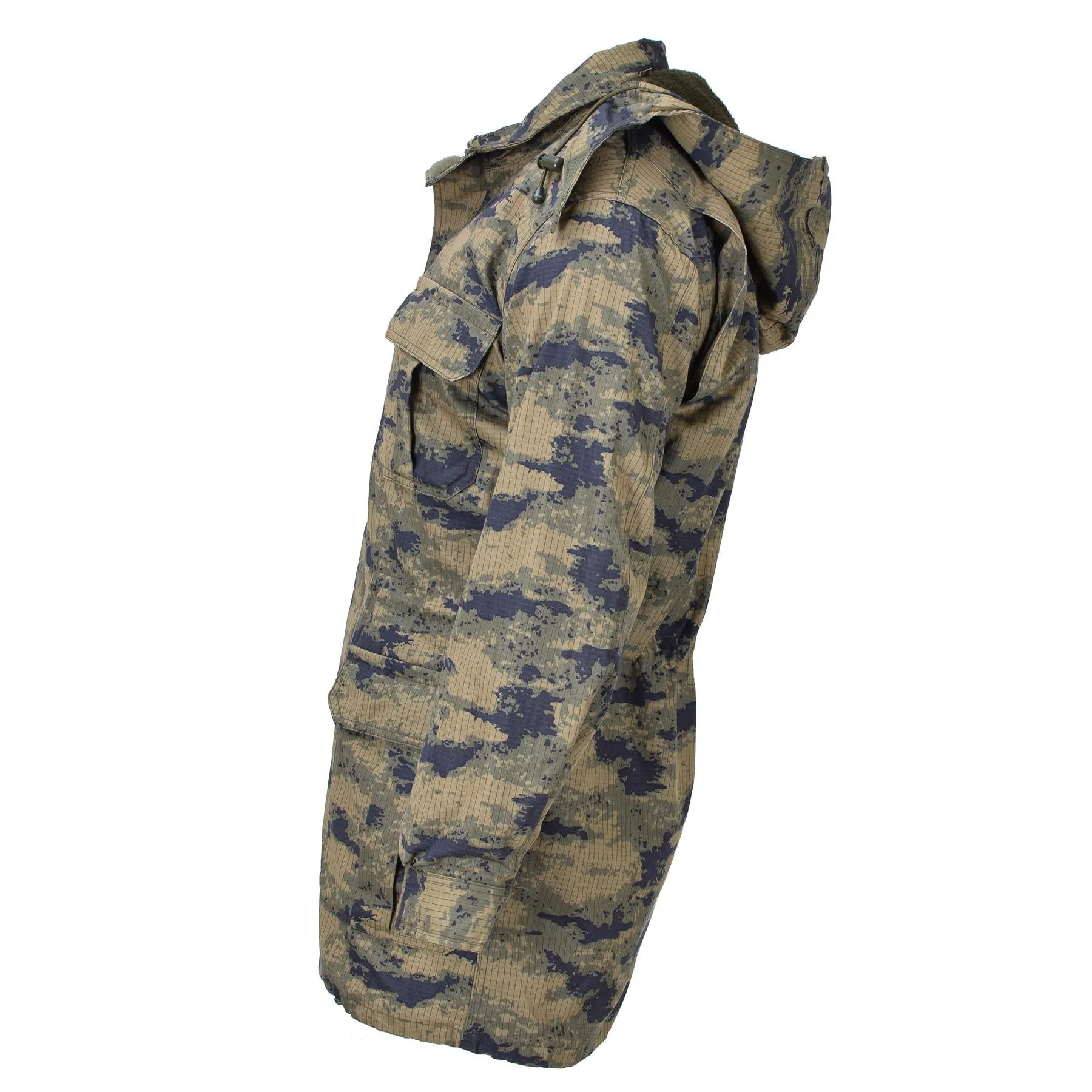 Original Turkish military digital camo park with liner durable ripstop tactical