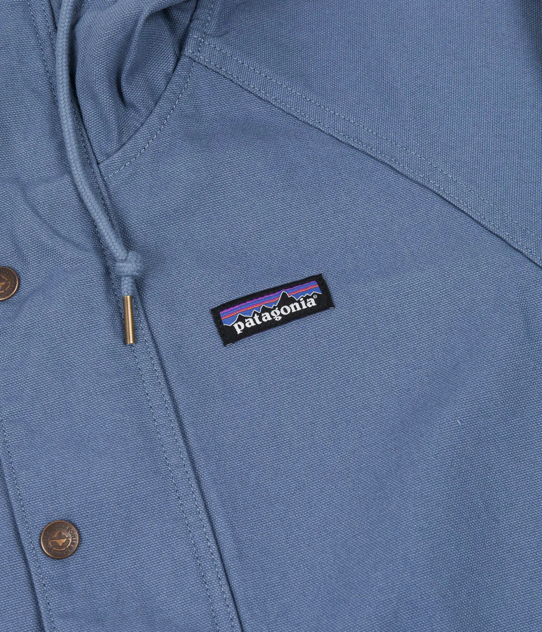 Patagonia Organic Cotton Canvas Jacket - Pigeon Blue