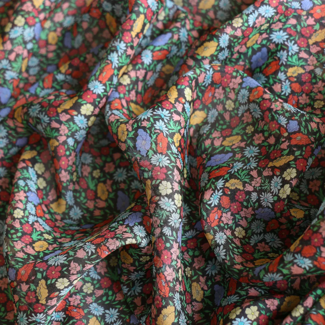 Poppy Park - Liberty Fabrics - Regent Silk Chiffon