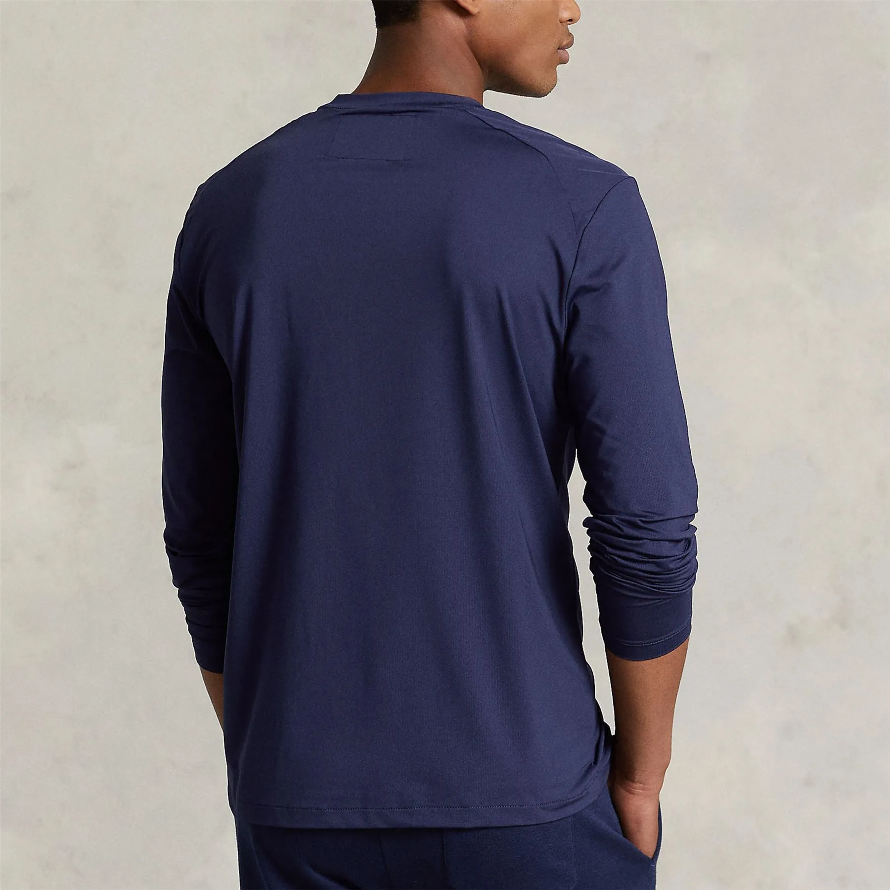 RLX Micro Mesh Pullover Refined Navy - AW24