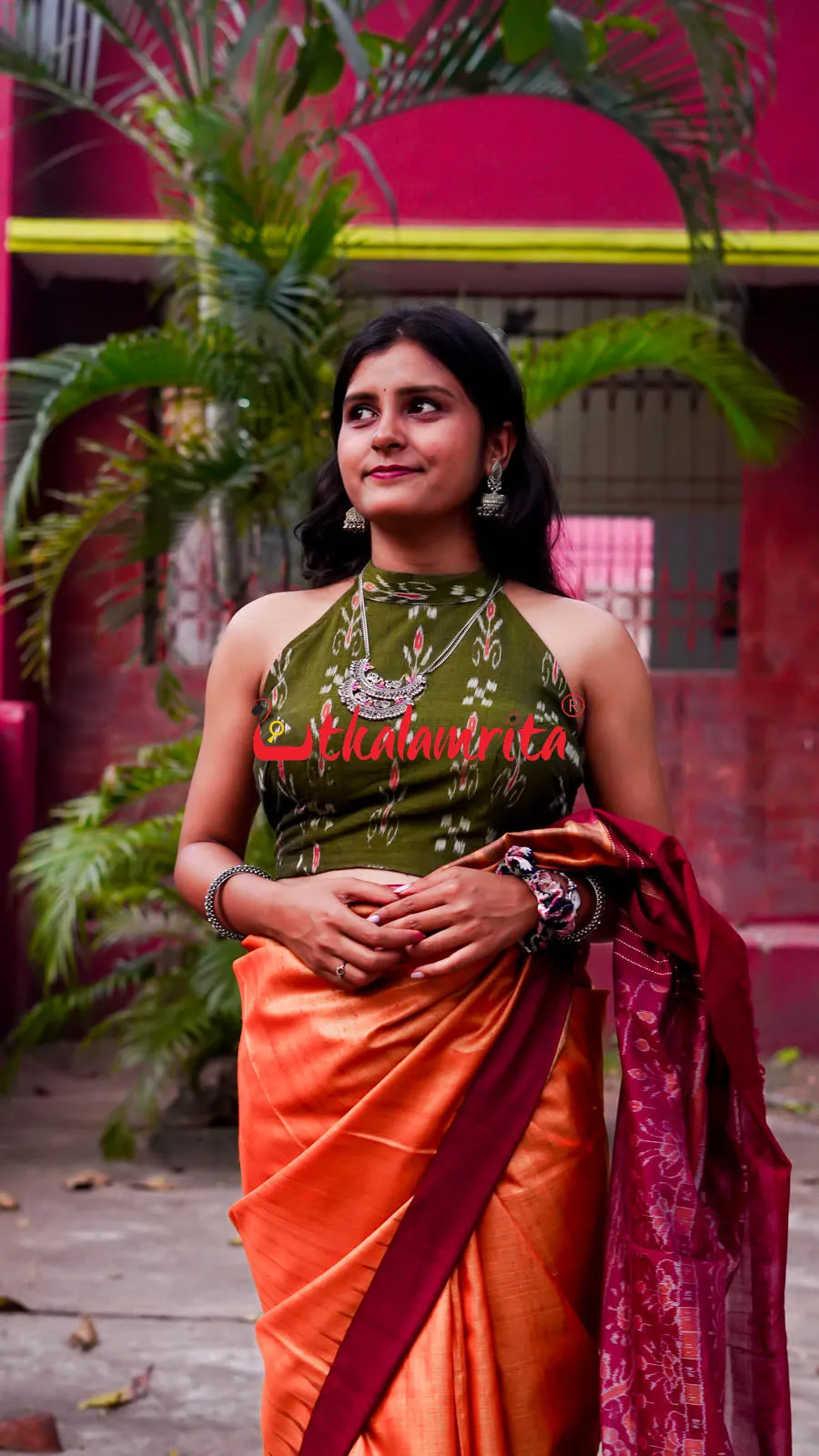 Srishti Halter Mehendi (Blouse)