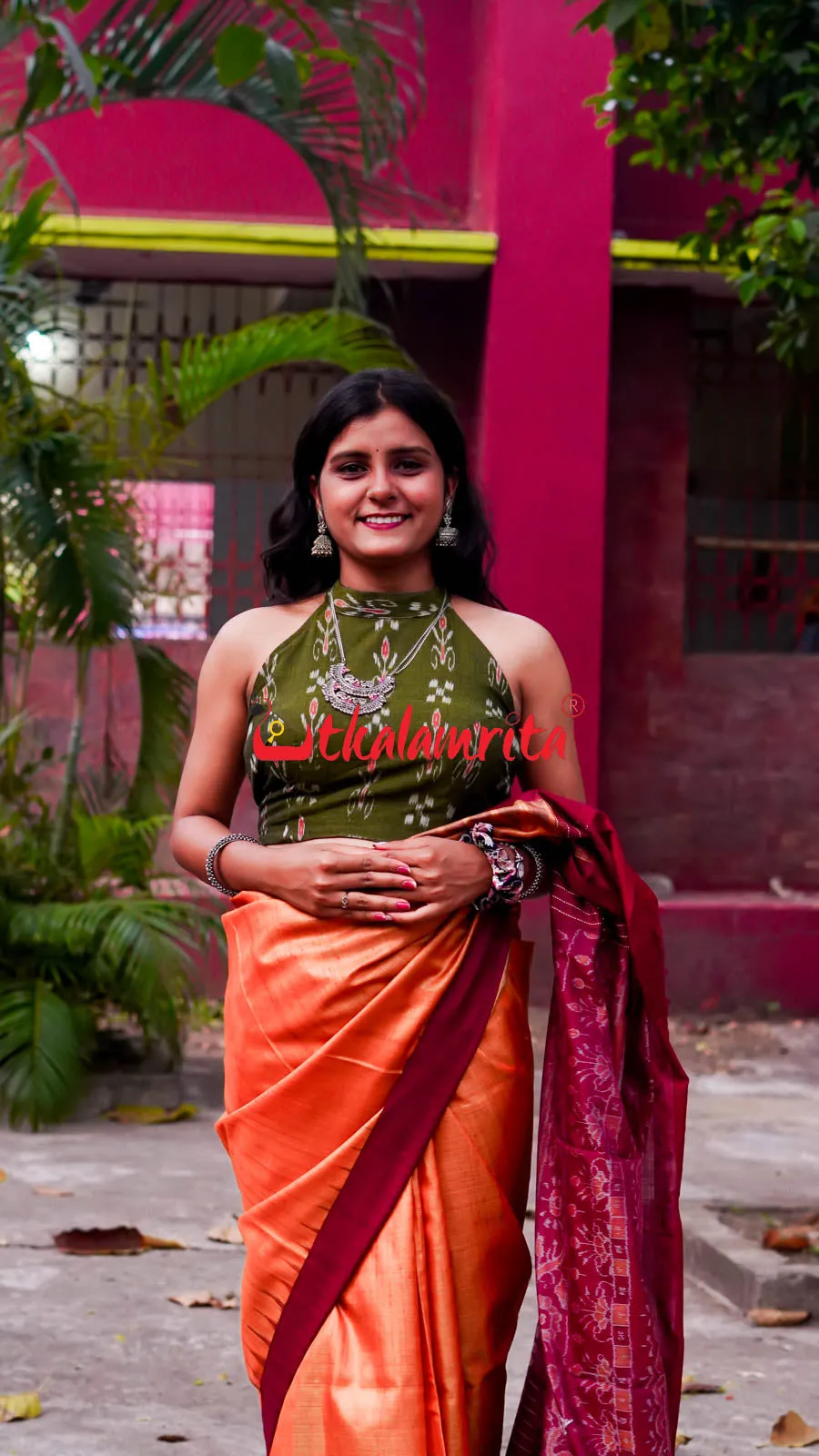 Srishti Halter Mehendi (Blouse)