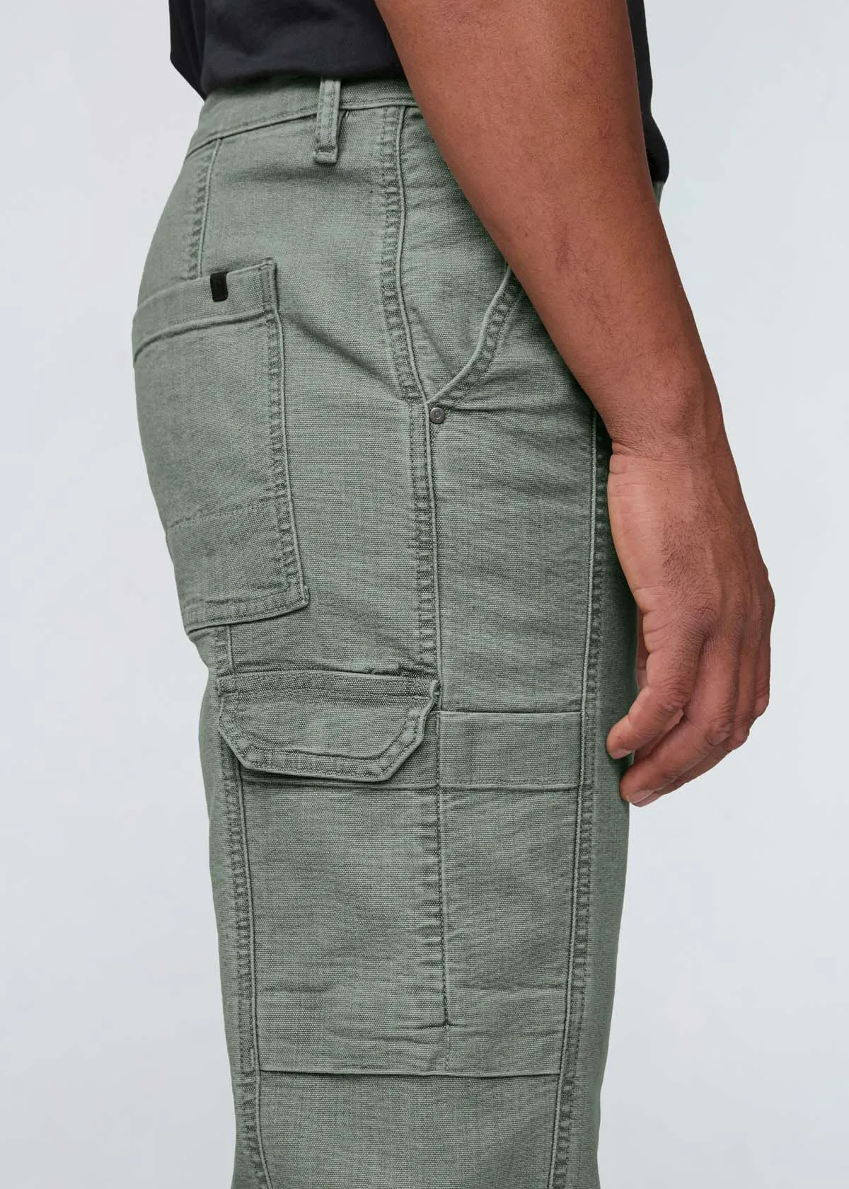 Stretch Canvas 7 Pocket Pant - Pine