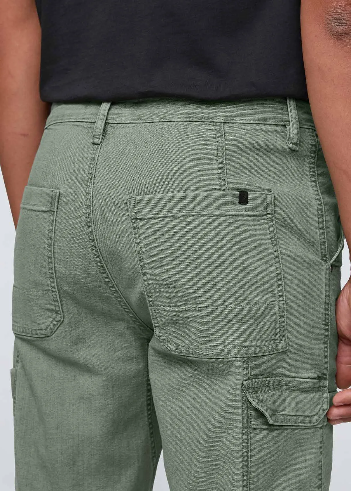 Stretch Canvas 7 Pocket Pant - Pine