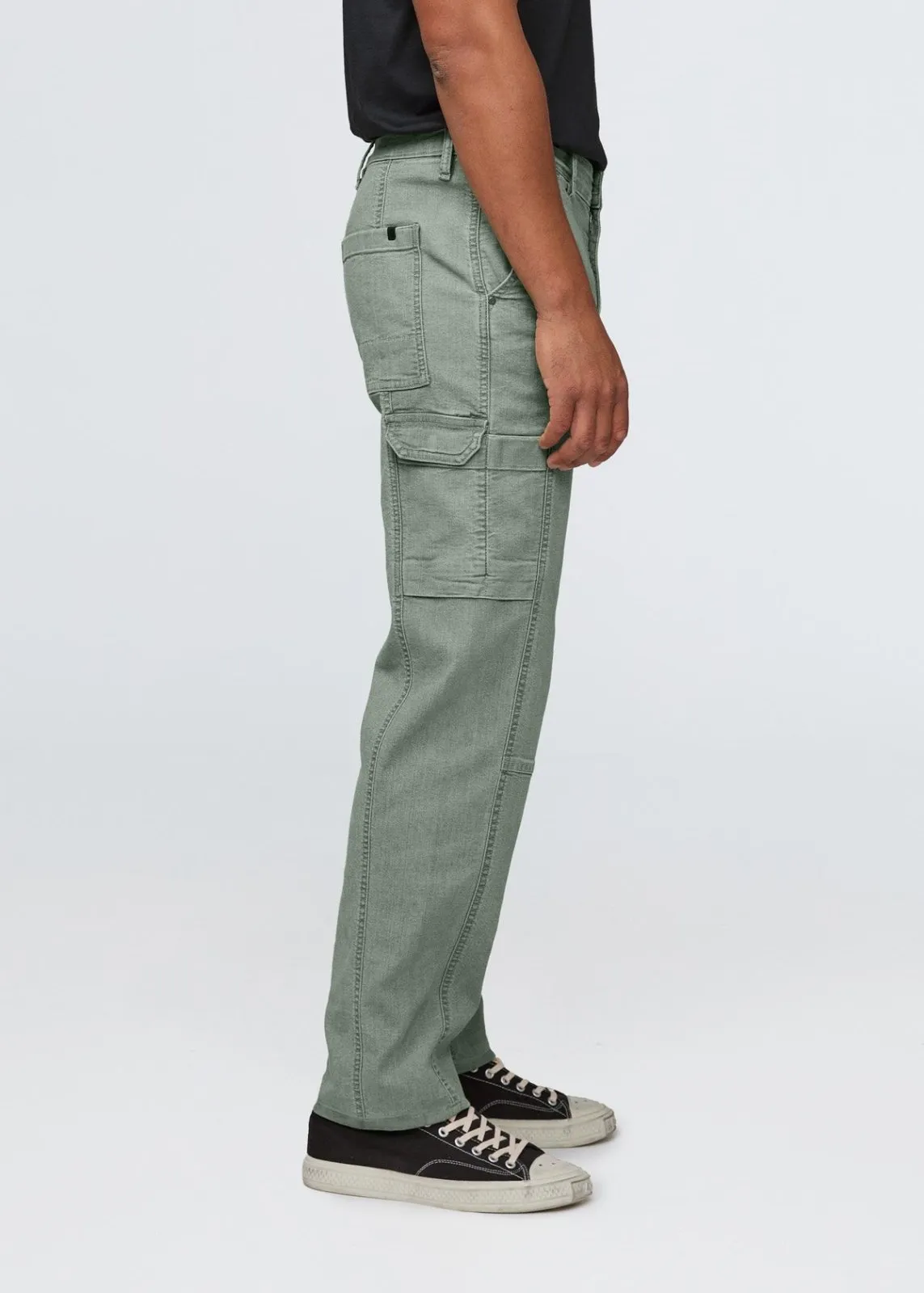 Stretch Canvas 7 Pocket Pant - Pine