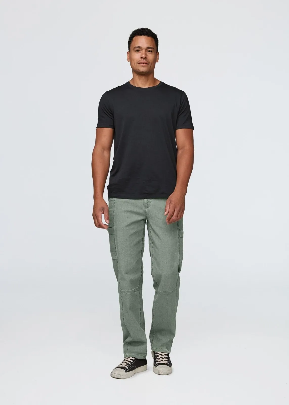 Stretch Canvas 7 Pocket Pant - Pine