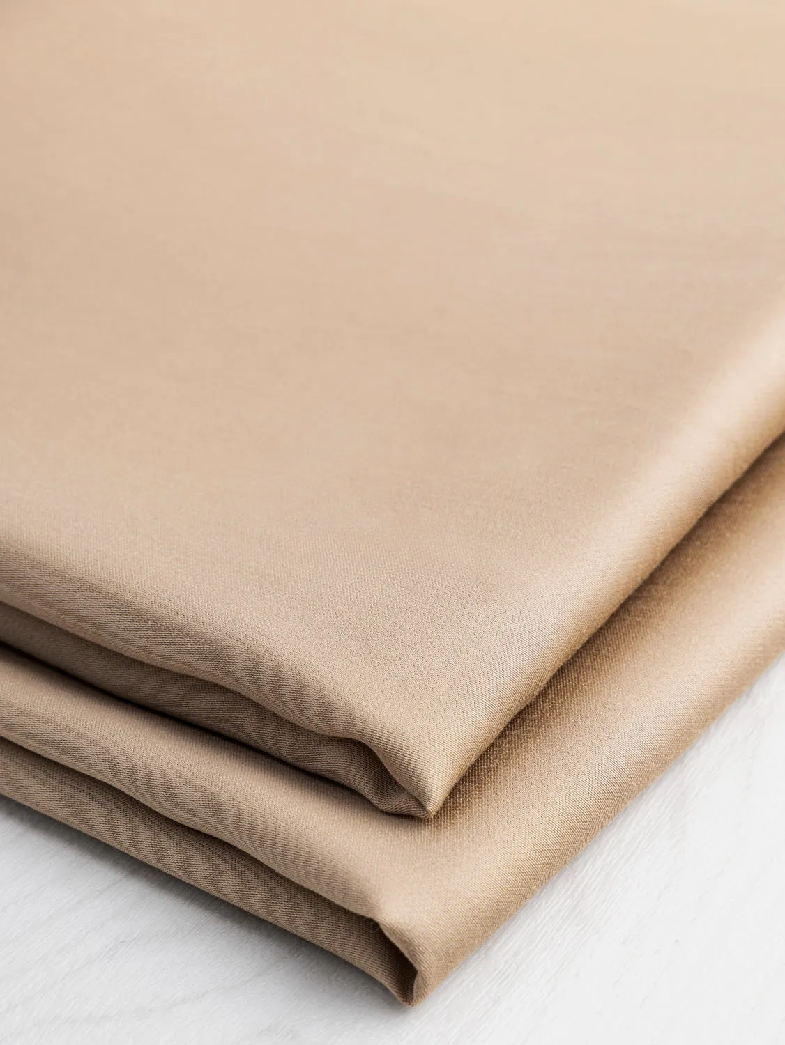 Tencel Lyocell Satin - Sand