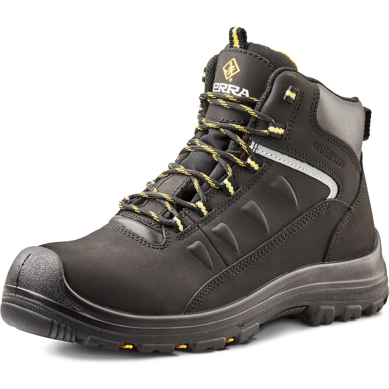 Terra Men's Findlay 6" Comp Toe WP Safety Work Boot -Black- R5205B