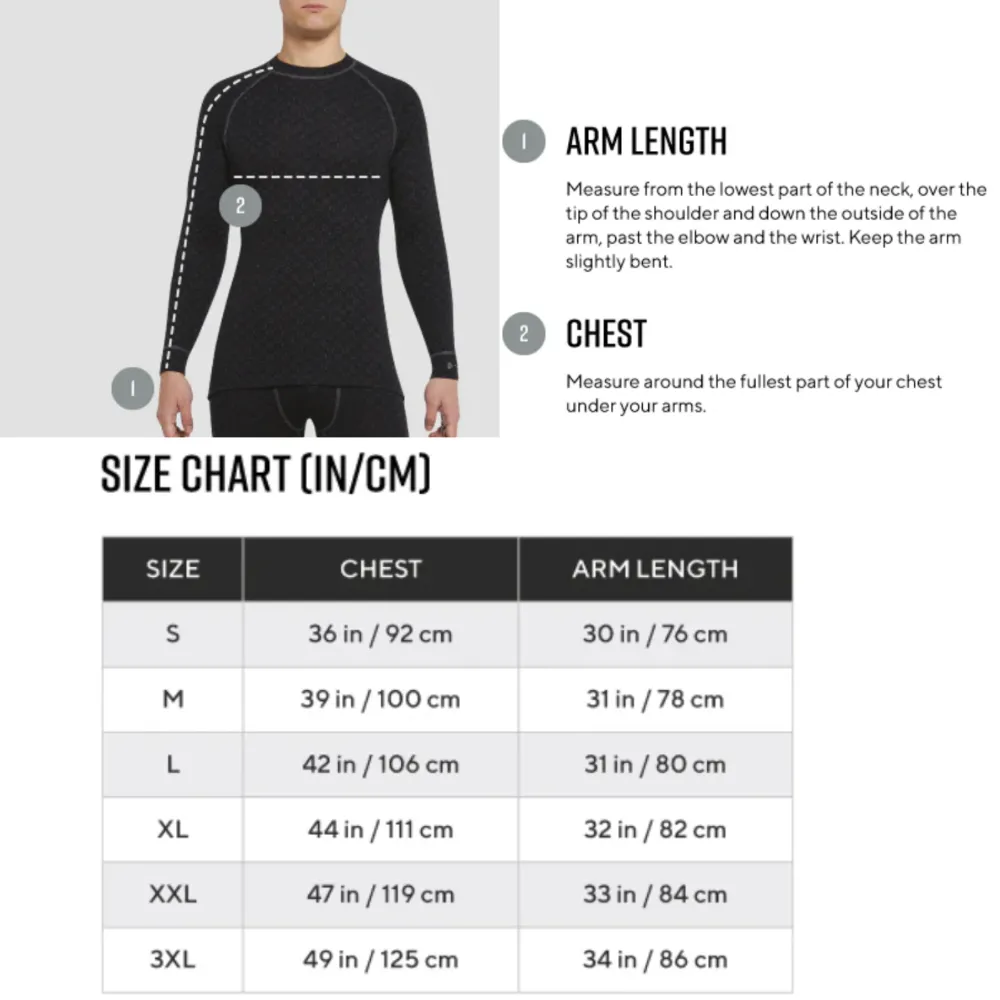 Thermowave 2 IN 1 Thermal Clothing Winter Underwear Longsleeve shirt