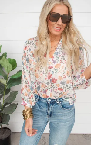 This is my Day Floral Blouse | FINAL SALE