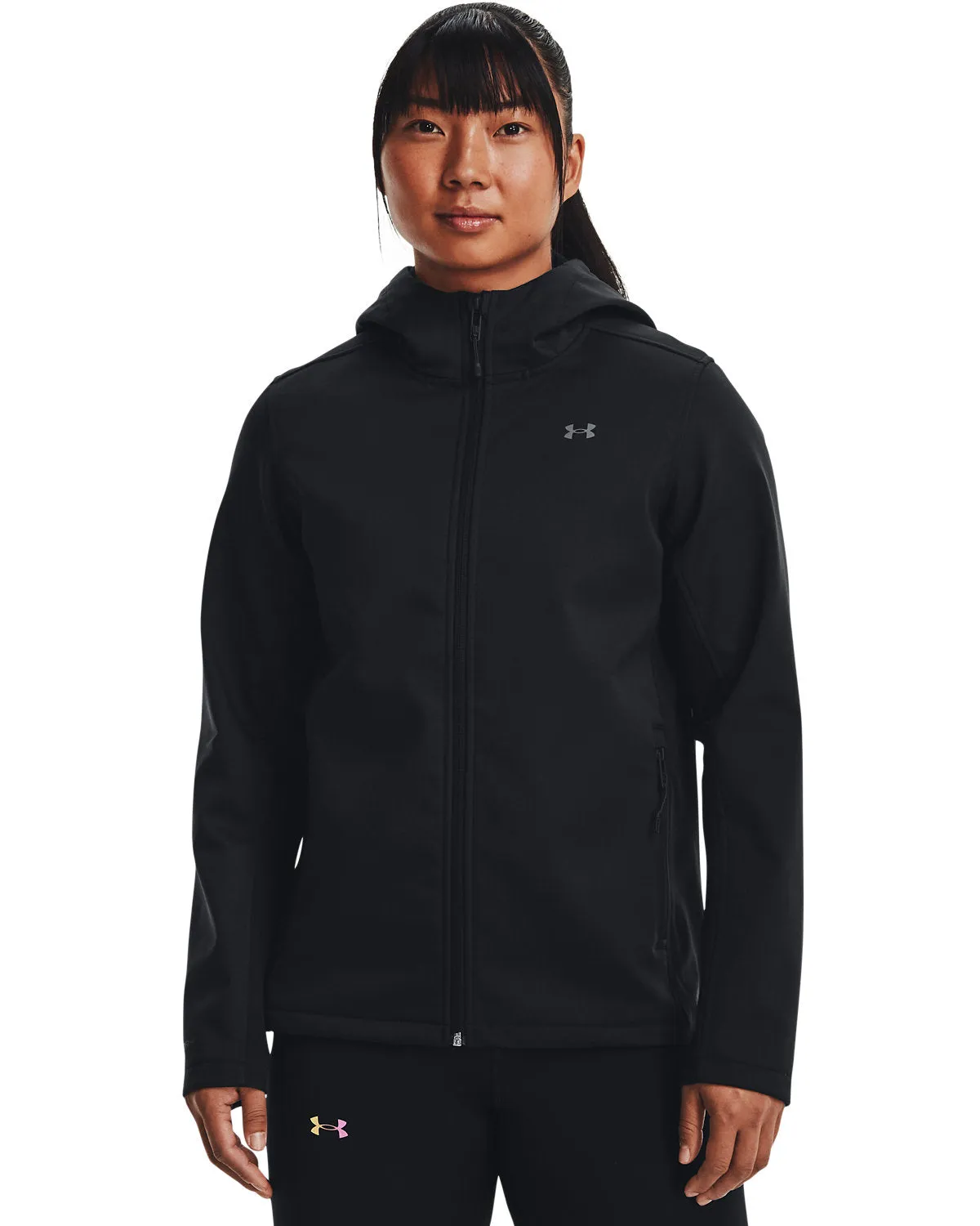 Under Armour Ladies ColdGear Infrared Shield 2.0 Hooded Jacket